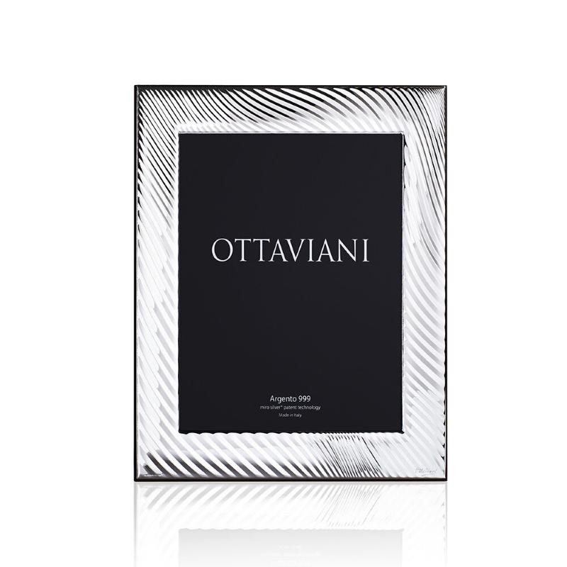 Cornice Portafoto OTTAVIANI 3006A Infinity Argento 13x18 cm