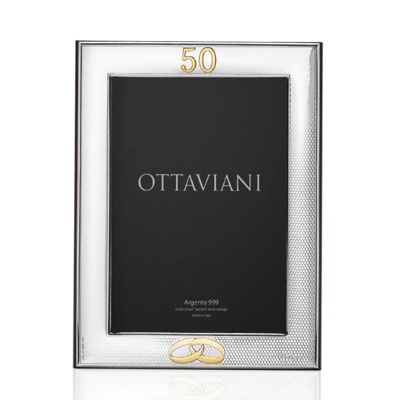 Cornice Portafoto OTTAVIANI 5015A 50 anni Matrimonio 13x18 cm