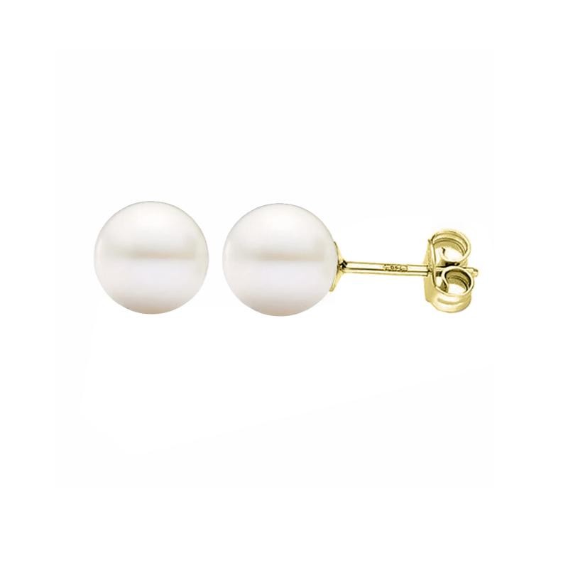 Orecchini Donna KIOTO 303A/2 in Oro 18kt con Perle 10/11 mm