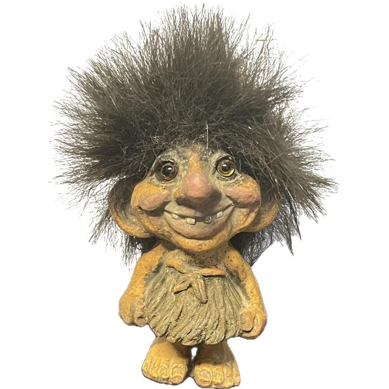 Statua Troll Girl Portafortuna Nyform 840015O USATO