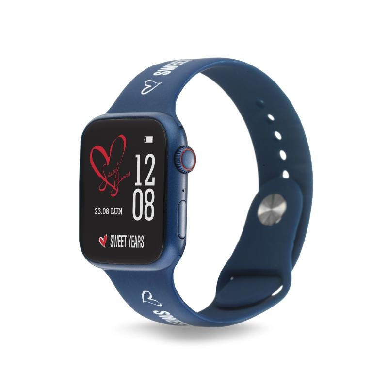 Smartwatch Unisex SWEETYEARS SW-2001-05F Cinturino Silicone Blu