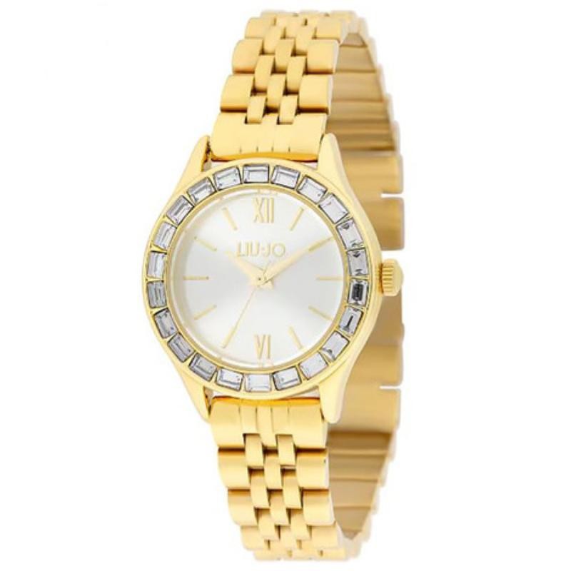 Orologio solo tempo donna Liujo TLJ2193 Casual Season cinturino acciaio dorato 