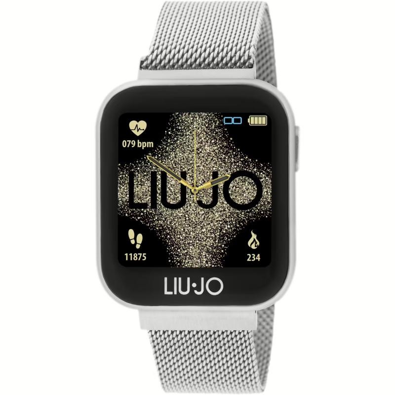 Orologio Smartwatch Unisex LIUJO SWLJ001 Cinturino Alluminio colore Argento
