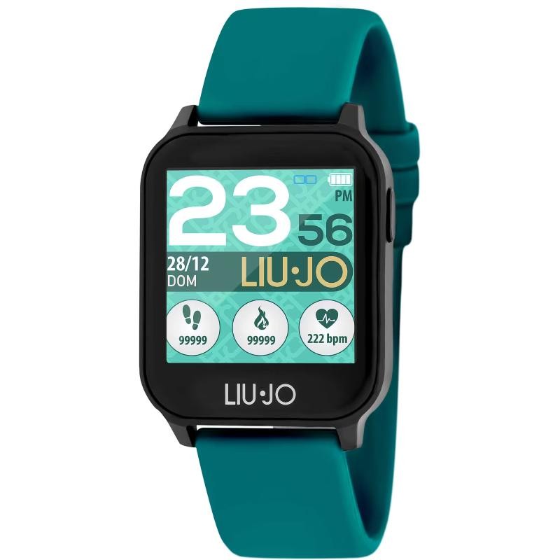 Orologio Smartwatch Unisex LIUJO SWLJ007 Cinturino Silicone colore Ottanio