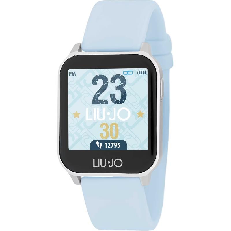 Orologio Smartwatch Unisex LIUJO SWLJ015 Cinturino Silicone colore Celeste