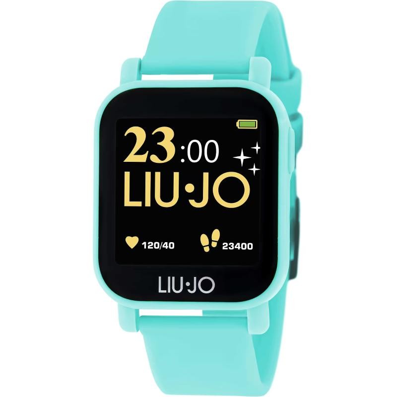 Orologio Smartwatch Unisex LIUJO SWLJ029 Cinturino Silicone colore Acquamarina