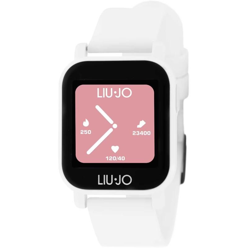 Orologio Smartwatch Unisex LIUJO SWLJ025 Cinturino Silicone colore Bianco