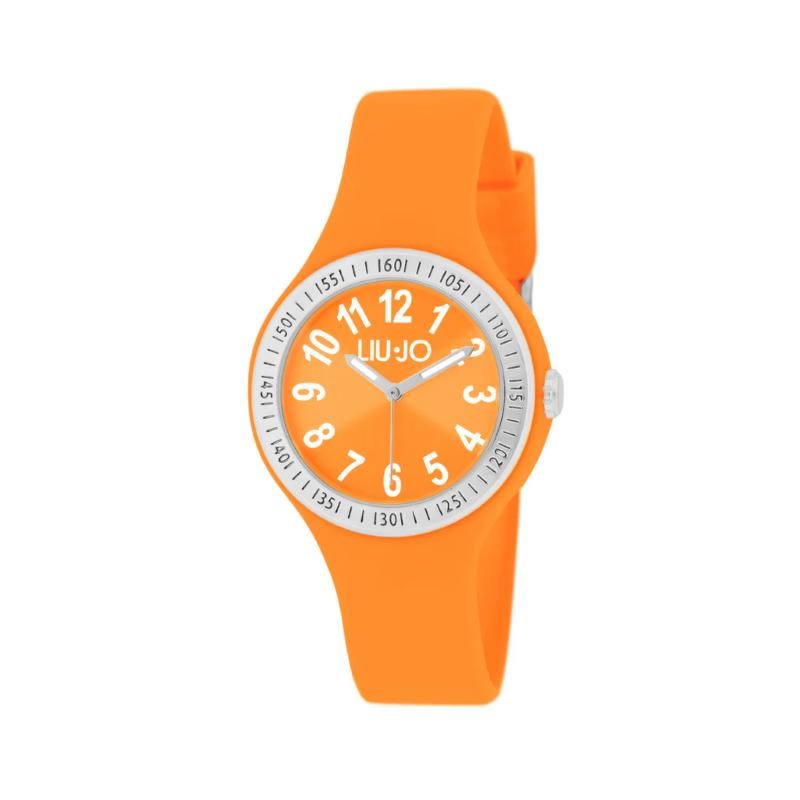 Orologio liu jo friendly ref. TLJ1947 cinturino arancione materiale silicone 