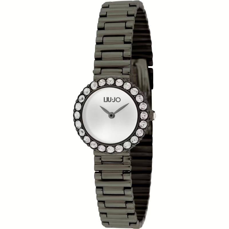 Orologio Liu Jo donna TLJ2237 Posing Acciaio nero Cristalli 