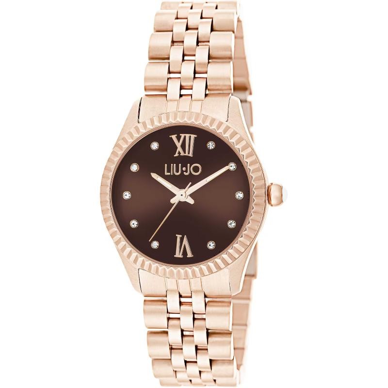 Orologio Donna Acciaio Liu Jo Luxury  TLJ1978 colore acciaio rosa materiale cassa acciaio