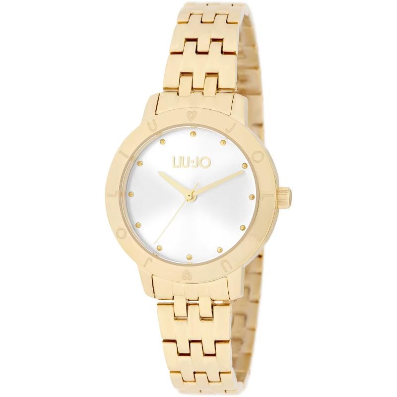 Orologio donna Liujo solo tempo TLJ1811 acciaio dorato quadrante bianco