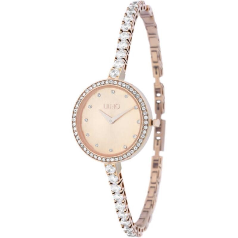 Orologio Donna Liu Jo TLJ1781 Solo Tempo Al Quarzo In Acciaio Cristalli E Swarovsky 