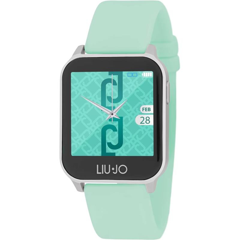 Orologio Smartwatch Unisex LIUJO SWLJ016 Cinturino Silicone colore Verdeacqua