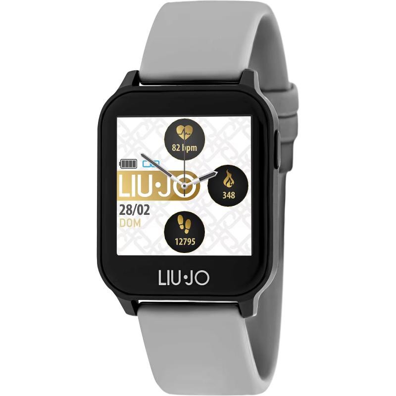Orologio Smartwatch Unisex LIUJO SWLJ008 Cinturino Silicone colore Grigio