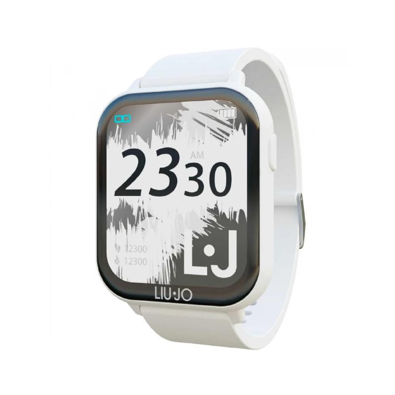Smartwatch Liu Jo Voice bianco con chiamata SWLJ062 rettangolare