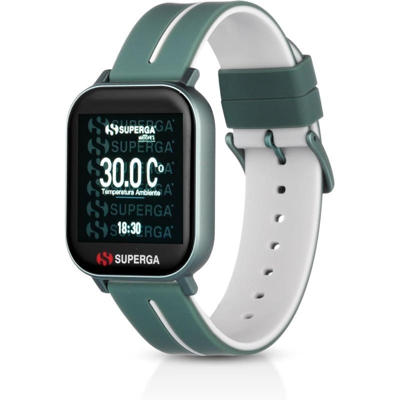 Smartwatch Unisex SUPERGA SW-STC009 Cinturino Silicone Bicolore 