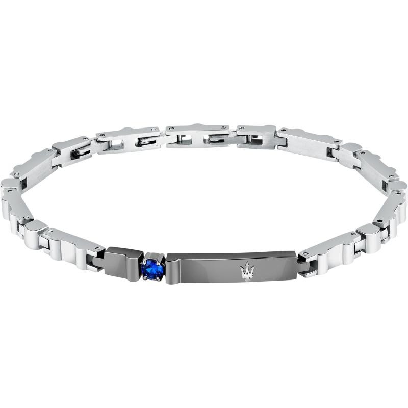 Bracciale uomo gioielli Maserati Codice: JM224AXO03 Sapphire