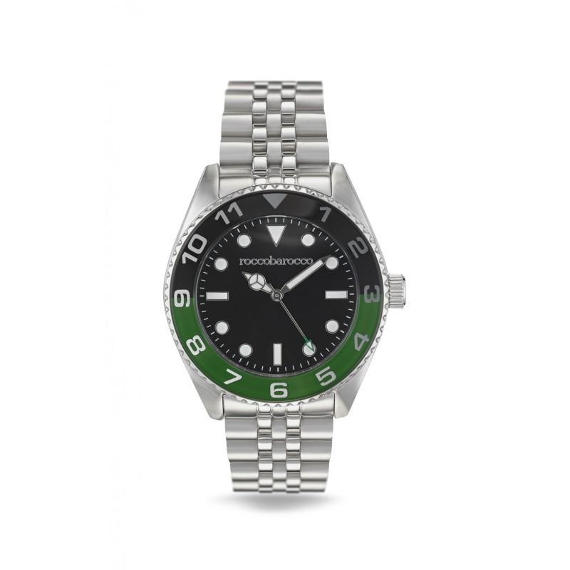 Orologio Uomo Solo Tempo ROCCOBAROCCO RB.4886M-10M Acciaio Ghiera Bicolore