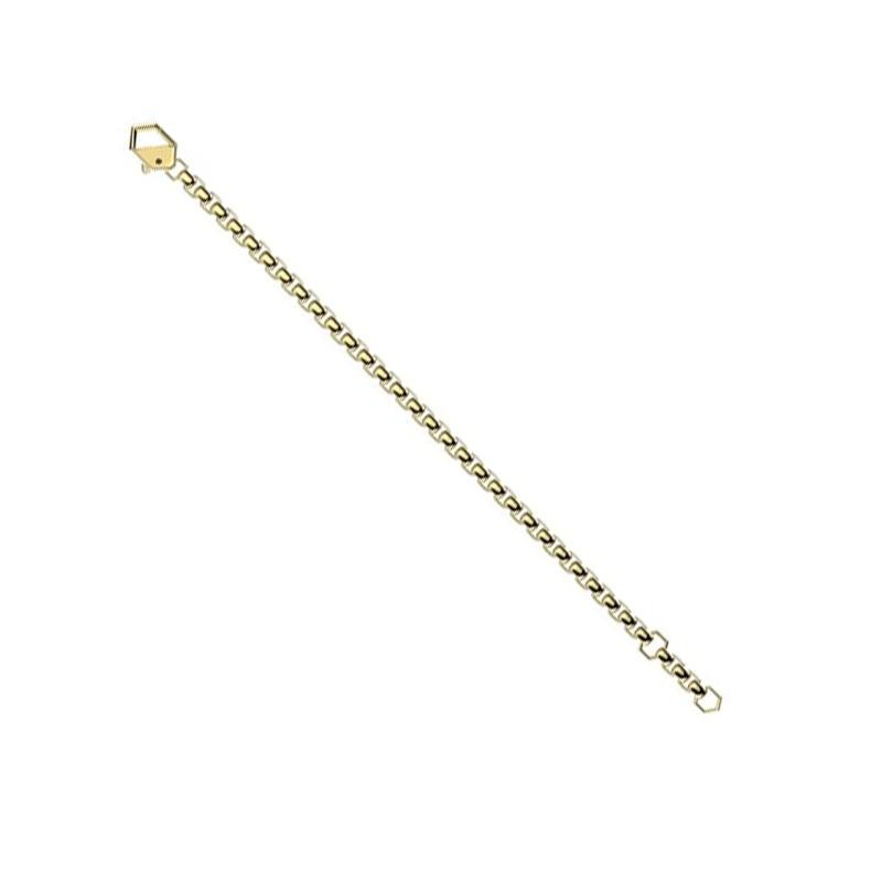 Bracciale Unisex BIKKEMBERGS SKIB02GG in Acciaio PVD Oro con Diamante 0.01 ct