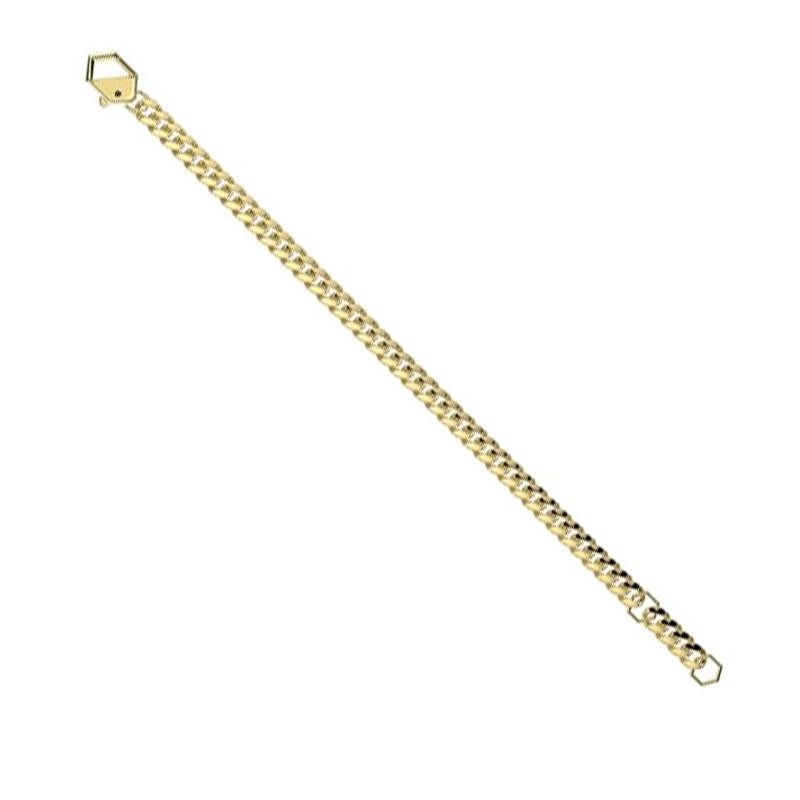Bracciale Unisex BIKKEMBERGS SKIB04GG in Acciaio PVD ORO con Diamante 0.01 ct