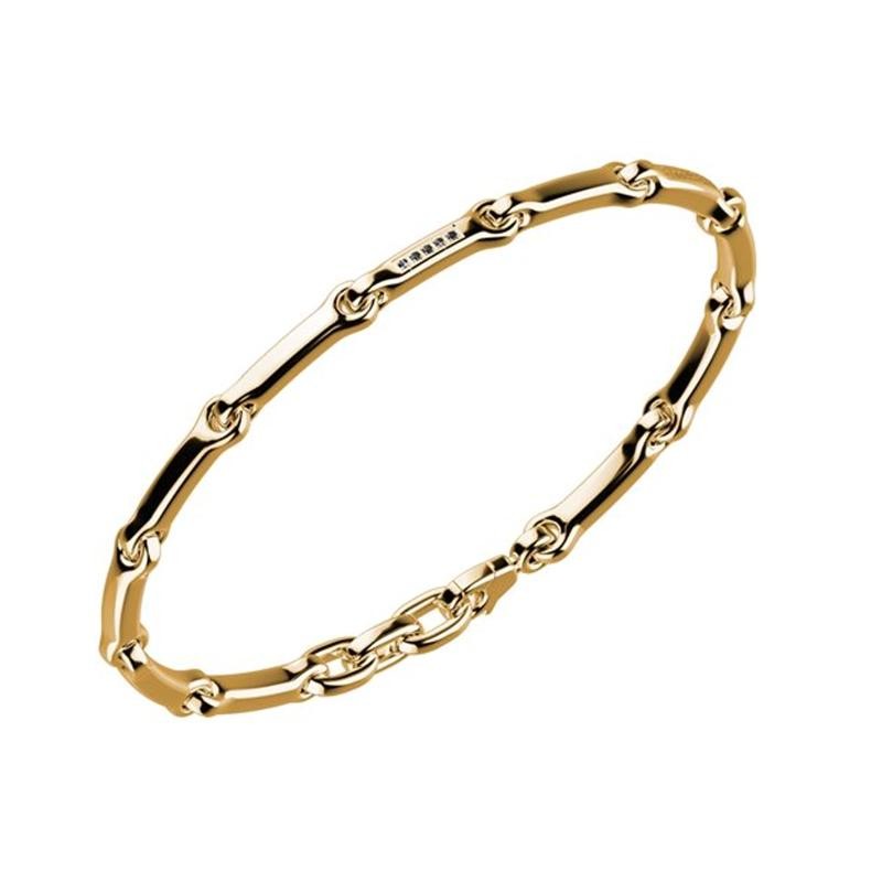Bracciale Unisex BIKKEMBERGS HAB02GG in Acciaio PVD Oro con Diamanti 0.06 ct