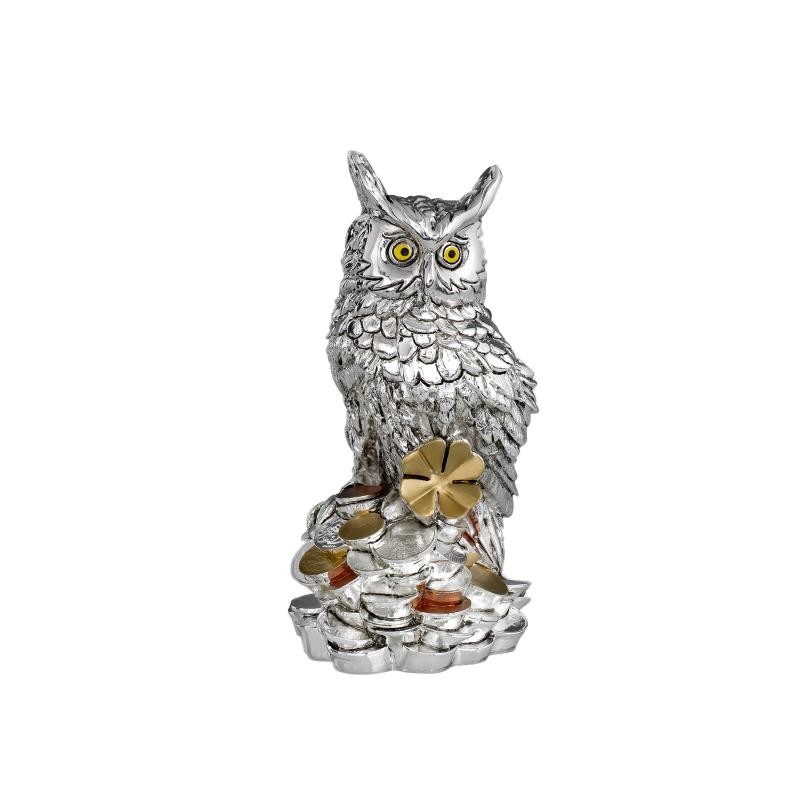 Statua in Resina 083424E con Gudo e Monete 7 cm