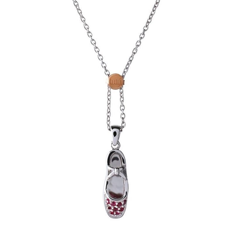 Collana Pendente Donna Tutù Gioielli Argento 925 Scarpette 02