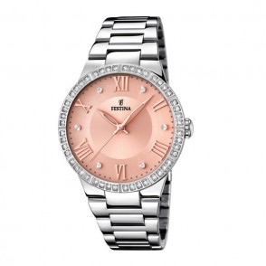 Orologio Donna Solo Tempo FESTINA F16719/3 in Acciaio con Cristalli