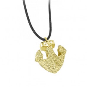Collana Pendente Ancora Uomo Byblos Blumen 8559 Oro