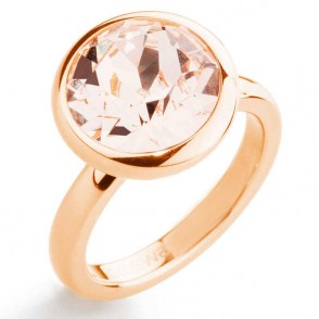 Anello Da Donna Brosway Tring BTGC132A In Acciaio Pvd Oro Rosa E Swarovski Size12