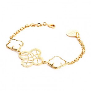 Bracciale Donna Paciotti 4us In Acciaio Pvd Colore Oro - 4ubr1085w