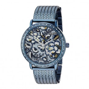 Orologio Solo Tempo Donna GUESS W0822L3 Cassa e Cinturino Acciaio PVD Blu