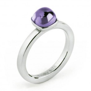 Anello Donna In Acciaio Brosway Btgc30b Con Pietra Colore Viola