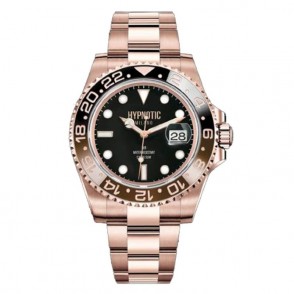 Orologio Uomo HYPNOTIC MILANO HYP0105 in Acciaio PVD Rosato Ghiera Bicolore