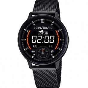 Orologio Smartwatch Uomo Lotus Collection Smartime 50016/1 In Acciaio Nero Digitale 
