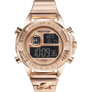 Orologio Digitale Philipp Plein PWFAA0421 The G.O.A.T. Unisex In Acciaio Oro Rosa