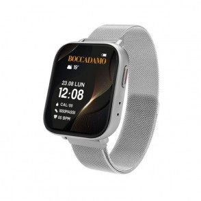 Orologio Unisex Smartwatch BOCCADAMO MR002 Cinturino Acciaio Milano