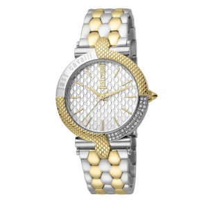 Orologio Donna Solo Tempo JUST CAVALLI JC1L105M0105 Cinturino Acciaio Bicolore