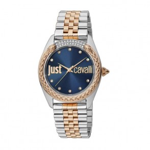 Orologio Donna Solo Tempo JUST CAVALLI JC1L195M0125 Cinturino Acciaio Bicolore