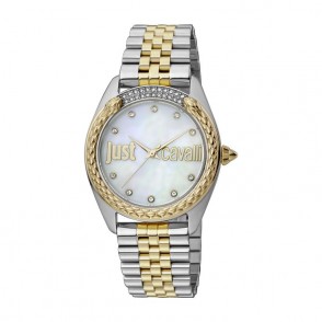 Orologio Donna Solo Tempo JUST CAVALLI JC1L195M0095 Cinturino Acciaio Bicolore