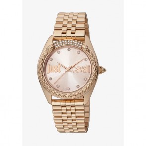 Orologio Donna Solo Tempo JUST CAVALLI JC1L195M0085 Cinturino Acciaio Rosato
