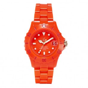 Orologio Unisex Solo Tempo TOYWATCH FL58OF Cassa e Cinturino Resina Arancione