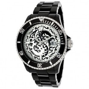 Orologio Solo Tempo Uomo TOYWATCH TD35001-BK Cinturino Resina Nero con Datario