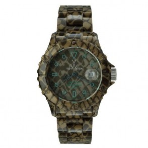 Orologio Uomo Solo Tempo TOYWATCH FLE02RE Cassa e Cinturino Resina