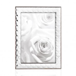 Cornice Portafoto Diamante Ottaviani 26008AM Laminata in Argento 17,5x22,8cm