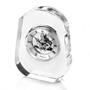 Orologio da Tavolo OTTAVIANI 29776  in Cristallo 18,5x4x15 cm