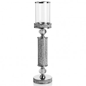 Candeliere OTTAVIANI HOME 77416G in Metallo e Cristallo con Glitter