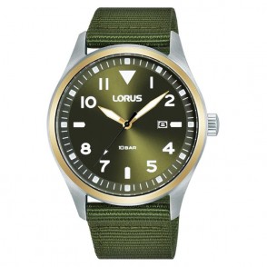 Orologio Uomo Solo Tempo LORUS RH926QX9  con Cinturino in Tessuto con Datario