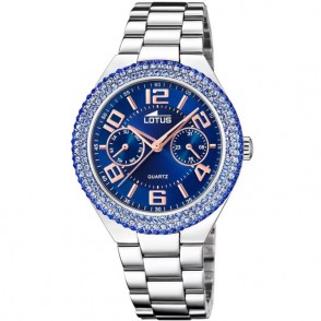 Orologio Lotus Bliss 18909/1 Blu Cinghia Acciaio Inossidabile 316L, Donna