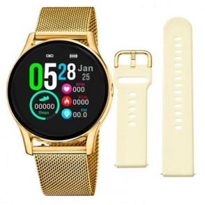 Smartwatch Lotus 50003/A Con Cinturino In Acciaio Inossidabile 316L, Bluetooth, Donna